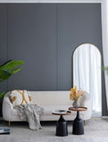 28x1x74" Celine Gold Arch Body Mirror W2078P195625