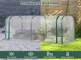 4-foot Mini Tunnel Greenhouse - White 65560734