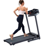 ZNTS Treadmills - 2.5 HP hydraulic folding removable treadmill with 3-speed incline adjustment, 12 preset W1668124387