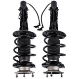 Pair Front Left & Right Shock Strut Coil Spring Assembly with Electric Fit for Cadillac ATS 51071283