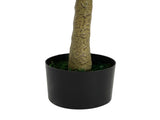 76" Artificial Enkianthus Tree with Black Plastic Pot N772P286779G