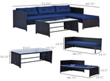 Pieces Patio Furniture Set 78677851