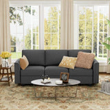 Modular Sectional Sofa with Storage Seat Upgrade Convertible Sofa Couch for Living Room/Deep 27'' B2716P236651