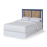 Connelly 4-in-1 Crib and Changer Combo Midnight Blue/Vintage Walnut B022P204837