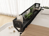 Queen Size Loft Bed with Ladder, Metal Queen Loft Bed with Storage Shelves, High Loft Bed for Kids W2580P379983