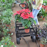 Wagon Cart Garden cart trucks make it easier to transport firewood TC1840BKG W22755691