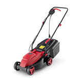 10 ampere 13 inch electric rope lawn mower with dual safety switches -Red 49464649