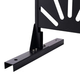 Outdoor & Indoor Privacy Metal Privacy 76" H48" W, Freestanding Decorative Privacy W465P193277