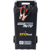 12V & 24V Wheeled Battery Charger Fully Automotive Battery Maintainer Jump Starter Dial Display W465P147925
