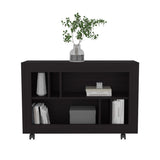 Joge 37,4" Wide Console Table Cart with Six Shelves, Casters, Entryway Table, Side Table, Living B070P286451