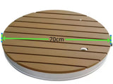 Round Outdoor Camping Shower with Easy Setup for Backyard, Campsites & Beach Use 74139120