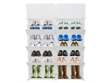 7-Tier Portable 28 Pair Shoe Rack Organizer 14 Grids Tower Shelf Storage Cabinet Stand Expandable 41413335