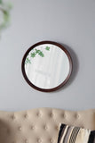 20x1.5"Transitional Decor Style Mango Wood Wall Mirror Wall Decor with Frame of Solid Mango Wood for W2078130426