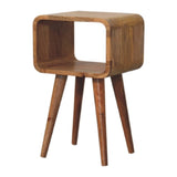 Artisan Furniture Mini Curved Open Bedside B182P202521