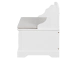 Shoe Bench, Retro Shoe Storage Bench with Safe Soft-Close Devices, Storage Chest with Hidden Storage 84607968