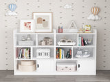 Kids Bookcase, Bookshelf with 6 Compartments, Shelves and Cube Organizer, for Bedroom Living Room 48428441