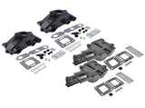 4x Manifold Riser Combo Kit Fit for MerCruiser 8502 MerCruiser 175 44354A13 99746A8 55571519