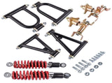 Front Suspension Shock Swing Arm Set Replacement Kit for ATV Quad Bike Go Kart 44345335