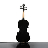 ZNTS New 3/4 Acoustic Violin Case Bow Rosin Black 59680382