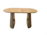 Wooden Dining Table, Flexible and Extendable, Multi-functional and Space-saving, Fashionable Oval 92859442