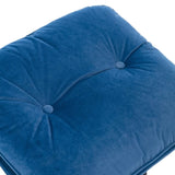 Accent chair TV Chair Living room Chair with Ottoman-Blue W676P232275