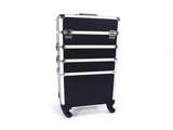 4 in 1 Aluminum Cosmetic Makeup Case Tattoo Box Black 50469572