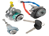 FULL DOOR LOCK & IGNITION SWITCH CYLINDER fit for HYUNDAI ELANTRA 2007-2010 SAME KEY 35804916