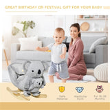 Baby Rocking Hors-Gray 65344177