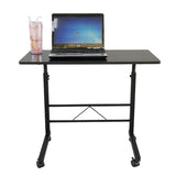 ZNTS [Old code:16950149]Removable P2 15MM Chipboard & Steel Side Table Black 73019330