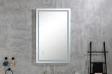32*24 LED Lighted Bathroom Wall Mounted Mirror with High LumenAnti-Fog Separately ControlDimmer W1272120787