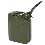3 PCS 20L Portable American Fuel Oil Petrol Diesel Storage Can Army Green 80640024
