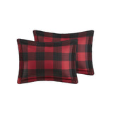 King/Cal King Faux Wool to Faux Fur Down Alternative Comforter Set B035100726