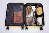 Hardshell Suitcase Spinner Wheels PP Luggages Lightweight Durable Suitcase with TSA Lock,3-Piece 30904591