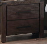 ZNTS Bedroom Furniture Simple Nightstand Drawers Bed Side Table Solidwood HSESF00F5426