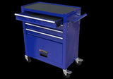 ZNTS 4 Drawers Tool Cabinet with Tool Sets--BLUE W110258795