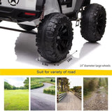 Large Wheels 2 Seater Kids Electric Car Powerful Electric Ride On Truck w/Remote Control, 2 Speeds, 23918294