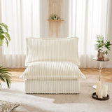 Koala Armless Sofa - Cream W3041P240122
