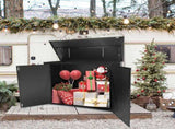 Outdoor Storage Shed, Outdoor Storage Cabinet, Lockable Outdoor Storage Box for Garbage Cans, Lawn 61678388