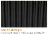 Bedside Table with 2 Drawers Featuring Wavy-Patterned Front P2 Density Board Triamine Sticker 50105666