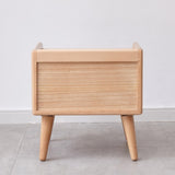 Pure Solid Wood Bedside Cabinet Modern Simple Nightstands European Beech Bedside Cabinet Nordic W1283P242655
