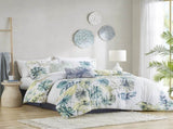 Cotton Printed 6 Piece Comforter Set Multi Queen B03595738