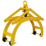 Automatic Grip and Release Log Tongs, 360&deg Swivel Lifting Tongs with 4 Claws 21" Open, 3300 LBS W465P271465