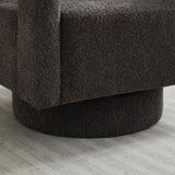29.13" W Square Swivel Accent Chair, Modern Rotating Arm Chair with Open Back,360 Degree Rotation, W1852P211992