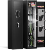 ZNTS 3-4 Gun Safe for Rifles and Pistols,Quick Access Password Gun Safe,High Security Metal Rifle Safe W1779P180743