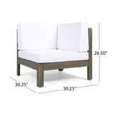 ZNTS OANA CORNER CHAIR, WHITE 64495.00WHI