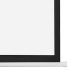 92" 169 80" x 45" Viewing Area Motorized Projector Screen with Remote Control Matte White 38942833