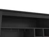 DEPOT E-SHOP Mojito Bar Cabinet, One Open Drawer, One Open Shelf, Black B097133096