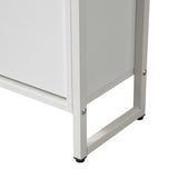 Slim Shoe Cabinet with 2 Flip Drawers &1 Drawer, Narrow Wall Hidden Shoe Cabinet, Freestanding Shoe W2948P245235