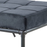 Grey and Sandy Grey Tufted Bench B062P186416