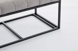 Storage Ottoman Bench, Foot Rest with Legs, 16 x 30 x 16.1 Inches, End of Bed Bench, Storage Chest, W2725P220185